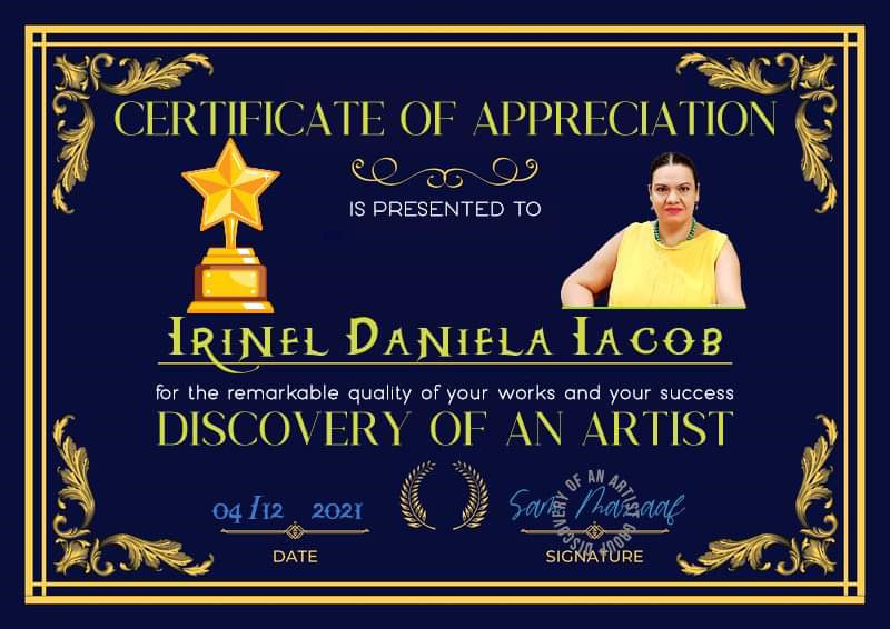 IRINEL DANIELA IACOB - Aprecieri - Diplome - Distincţii (59)