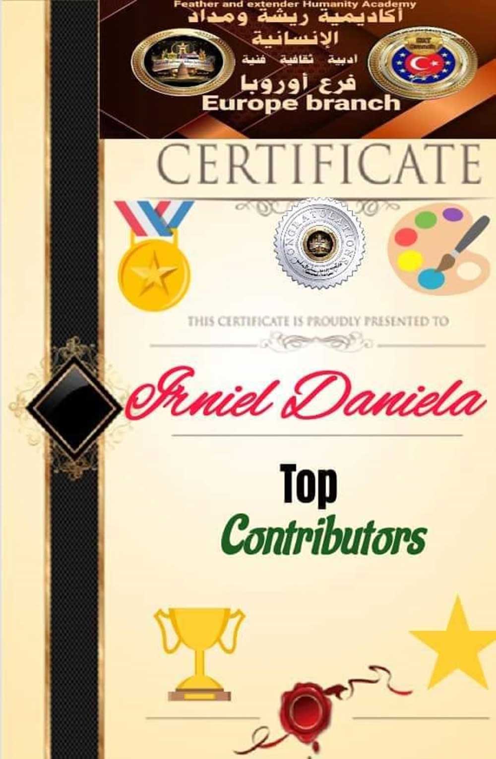 IRINEL DANIELA IACOB - Aprecieri - Diplome - Distincţii (35)